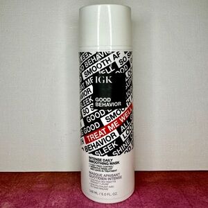 ✨ IGK “Good Behavior” Intense Smoothing Mask — 5oz | Luxe Frizz-Control Magic ✨